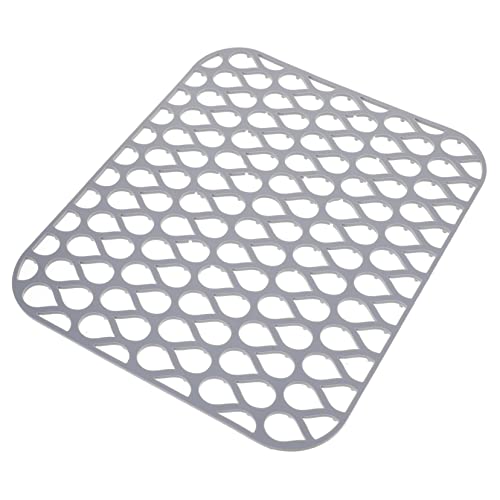 SOLUSTRE Silikon Abtropfmatte für Küche Hitzebeständige Rutschfeste Spülbeckenmatte mit Stoßschutz Flexible Zuschnittfunktion Küchenablage für Geschirr und Töpfe Kleine Tropfenform SOLUSTRE Silikon Abtropfmatte für Küche Hitzebeständige Rutschfeste Spülbeckenmatte mit Stoßschutz Flexible Zuschnittfunktion Küchenablage für Geschirr und Töpfe Kleine Tropfenform von SOLUSTRE