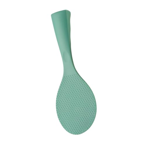SOLUSTRE Silikon reislöffel Antihaftbeschichtet Stehend Leicht zu Reinigen Ergonomischer Reisportionierer für Küche Reiskocher Geeignet Zartes Reisportionieren von SOLUSTRE