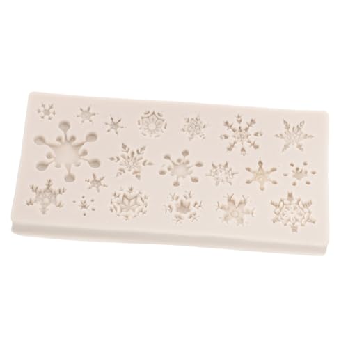 SOLUSTRE Silikonform Schneeflocke Fondant Kuchen Dekoform DIY Candy Schokoladenform Backen Essbare Dekoration Bpa Frei Vielseitig für Schokolade Jelly Clay SOLUSTRE Silikonform Schneeflocke Fondant Kuchen Dekoform DIY Candy Schokoladenform Backen Essbare Dekoration Bpa Frei Vielseitig für Schokolade Jelly Clay von SOLUSTRE