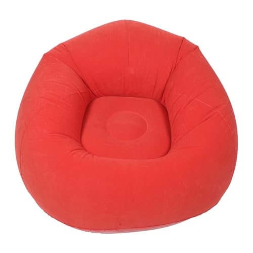 SOLUSTRE Sitzsack Air: Sofa Outdoor Aufblasbarer Lazy Sofa Chair Waschbar Tragbare Klappcouch Zum Lesen Wohnzimmer Camping Rosy SOLUSTRE Sitzsack Air: Sofa Outdoor Aufblasbarer Lazy Sofa Chair Waschbar Tragbare Klappcouch Zum Lesen Wohnzimmer Camping Rosy von SOLUSTRE