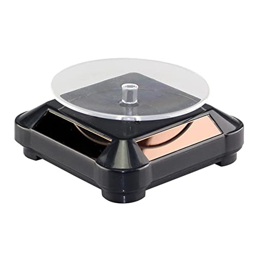 SOLUSTRE Solar Rotierender Displayständer für Schmuck Handys und Digitalkameras Leicht und Kompakt ohne Batterie Schwarz SOLUSTRE Solar Rotierender Displayständer für Schmuck Handys und Digitalkameras Leicht und Kompakt ohne Batterie Schwarz von SOLUSTRE
