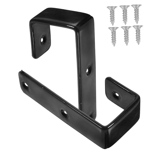 SOLUSTRE Stabile Bunk Bed Leiterhaken aus Eisen und Kunststoff Robustes Befestigungsset mit Schwarzen Pulverbeschichteten Halterungen Schrauben für Etagenbetten Einfache Montage Langlebig SOLUSTRE Stabile Bunk Bed Leiterhaken aus Eisen und Kunststoff Robustes Befestigungsset mit Schwarzen Pulverbeschichteten Halterungen Schrauben für Etagenbetten Einfache Montage Langlebig von SOLUSTRE