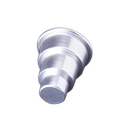 SOLUSTRE Stöckige Mini Kuchenform aus Lebensmittelechtem Aluminium Silberne Backform für Cupcakes Pudding Gelee Vielseitig und Einfach zu Reinigen für Hochzeiten und Festtage SOLUSTRE Stöckige Mini Kuchenform aus Lebensmittelechtem Aluminium Silberne Backform für Cupcakes Pudding Gelee Vielseitig und Einfach zu Reinigen für Hochzeiten und Festtage von SOLUSTRE
