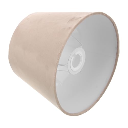 SOLUSTRE Stoff Lampenschirm Dekorativer Tischlampenschirm für Stehlampe Einfache Stilvolle Gestaltung für Weiche Lichtstreuung Langlebiges Material Beige mit Weißem Innenfutter SOLUSTRE Stoff Lampenschirm Dekorativer Tischlampenschirm für Stehlampe Einfache Stilvolle Gestaltung für Weiche Lichtstreuung Langlebiges Material Beige mit Weißem Innenfutter von SOLUSTRE
