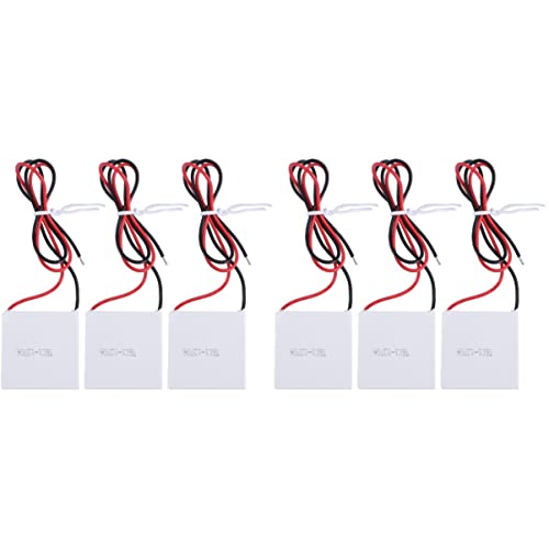 SOLUSTRE 6stücke Thermoelektrische Kühlplatte Für Klimaanlagen Peltier-modul Für Schnelle Kühlung Und Heizung Hochwertige Halbleiter-Technologie Vielseitig Einsetzbar SOLUSTRE 6stücke Thermoelektrische Kühlplatte Für Klimaanlagen Peltier-modul Für Schnelle Kühlung Und Heizung Hochwertige Halbleiter-Technologie Vielseitig Einsetzbar von SOLUSTRE