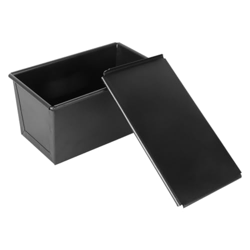 SOLUSTRE Toastbrotbackform mit Deckel Antihaft brotform Belüftete Brotdose für Gleichmäßiges Backen Kreatives Design für Zuhause und Profi als Geschenk für Brotliebhaber von SOLUSTRE