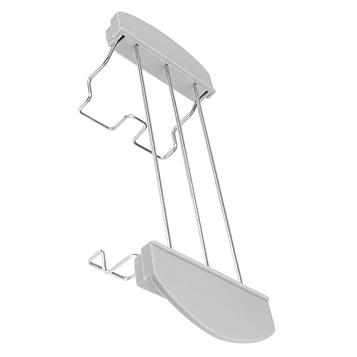 SOLUSTRE Toaster Warming Rack Multifunktionaler Toastständer aus Stabilen Materialien für Toast und Sandwiches mit Verbrühungs Design Leicht zu Verstauen von SOLUSTRE