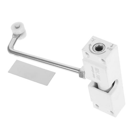 SOLUSTRE Türschließer mit Doppel-feder Einstellbarer Automatischer Türschließer für Haus und Gewerbe Selbstschließend Aluminiumlegierung Leiser Betrieb Vielseitig Einsetzbar Einfache von SOLUSTRE