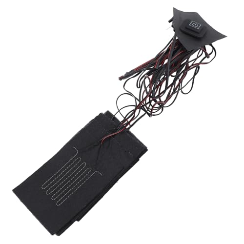 SOLUSTRE USB Clothes Heater Heizkissen mit Temperaturstufen Kohlefaser Heizpad für Winterkleidung Langlebiges Reißfestes USB Betrieben für Vielseitige Anwendung von SOLUSTRE