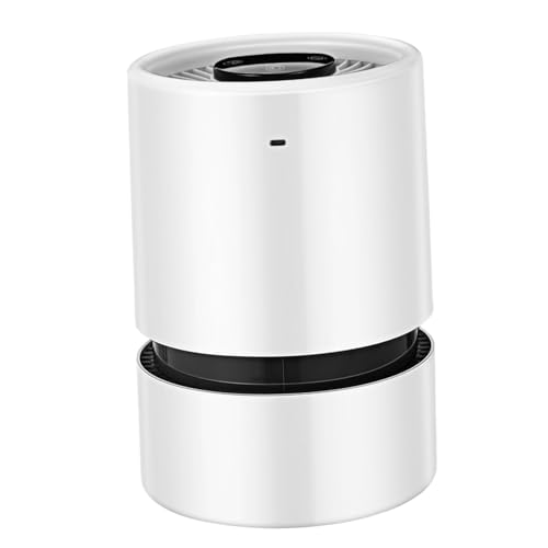 SOLUSTRE USB mit Leiser Mehrstufen-betrieb Usb-betrieben für Büro Schlafzimmer Kinderzimmer Kompakt und Effizient für Kleine Räume Weiß von SOLUSTRE