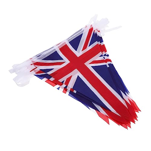 SOLUSTRE Union Jack Flaggen Wimpelkette Teilig Wetterfeste Fahnen Girlande Dekorative Deko für Straßenpartys Bars Hochzeiten und Innen Außendekorationen SOLUSTRE Union Jack Flaggen Wimpelkette Teilig Wetterfeste Fahnen Girlande Dekorative Deko für Straßenpartys Bars Hochzeiten und Innen Außendekorationen von SOLUSTRE