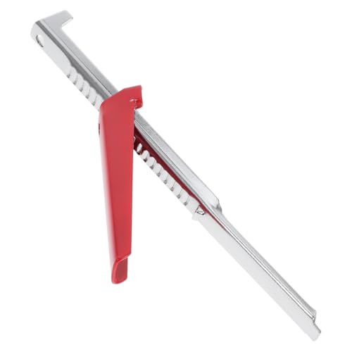 SOLUSTRE Verstellbarer Edelstahl glasöffner mit Rutschfestem Griff Energiesparender Schraubdeckelöffner für Senioren und Schwache Hände Vielseitiger Flaschenöffner für Küchengebrauch von SOLUSTRE