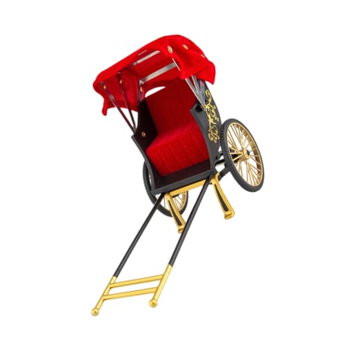SOLUSTRE Vintage Stil Retro Jinrikisha Modell Desktop Dekoration Handgefertigt Kompakt Robust Freundliches Ornament für und Büro SOLUSTRE Vintage Stil Retro Jinrikisha Modell Desktop Dekoration Handgefertigt Kompakt Robust Freundliches Ornament für und Büro von SOLUSTRE
