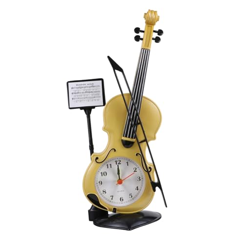 SOLUSTRE Violine Wecker Coole Wecker Geigenalarm Uhr Wecker Am Bett Lichtalarm Netter Wecker Tageslichtwecker Altmodischer Wecker Mechanischer Wecker Analoger Wecker Luke Wecker Plastik SOLUSTRE Violine Wecker Coole Wecker Geigenalarm Uhr Wecker Am Bett Lichtalarm Netter Wecker Tageslichtwecker Altmodischer Wecker Mechanischer Wecker Analoger Wecker Luke Wecker Plastik von SOLUSTRE