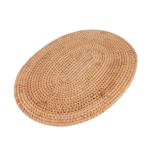 SOLUSTRE Wärmestabile Gewebte Platzsets aus Robustem Material Dekorative Schützende Tischsets für Esstisch und Gartentisch Hitzebeständig Kratzfest Tischdekoration SOLUSTRE Wärmestabile Gewebte Platzsets aus Robustem Material Dekorative Schützende Tischsets für Esstisch und Gartentisch Hitzebeständig Kratzfest Tischdekoration von SOLUSTRE