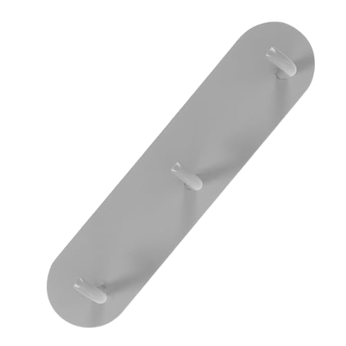 SOLUSTRE Wandmontierter Kleiderhaken aus Klebehaken für Schlüssel Handtücher und für Bad Küche und Flur Platzsparend und Praktisch von SOLUSTRE