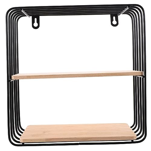SOLUSTRE Wandregal Schweberegal aus Robustem Material Multifunktionales Wandregal für Wohnzimmer Schlafzimmer und Büro Platzsparend Dekorativ und Langlebig von SOLUSTRE