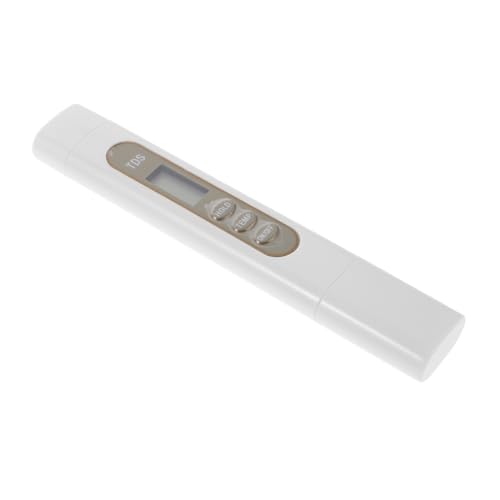 SOLUSTRE Wasserqualität Tester Pen Tragbar Leicht Elektronischer Wassertester für Trinkwasser Präzise Analyse von Leitungs- Mineral Gefiltertem Wasser für Haushalt Reisen und von SOLUSTRE