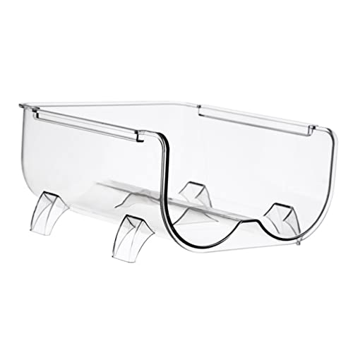SOLUSTRE Weinregal mit einfach montiert Veranstalter Getränkehalter Flaschenhalter Tischplattenhalter Ständer für Wasserflaschen Wasserflaschenregal das Haustier Transparent von SOLUSTRE