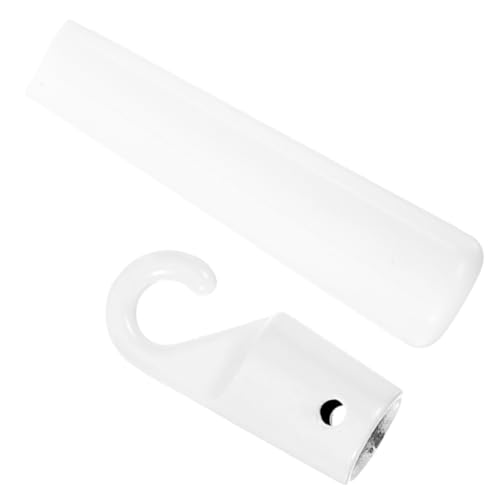 SOLUSTRE Weißer Jalousie Haken mit Griff Ersatzstab für Blinds Wand und Design zur Einfachen von Vorhangwinkeln Vielseitiges Zubehör für Fensterjalousien von SOLUSTRE