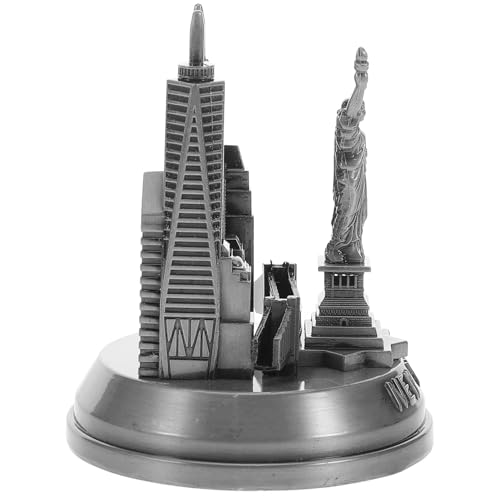 SOLUSTRE York City Metal Landmark Model Kunstvolles Deko Element für Zuhause Präzise Miniatur für Tisch oder Regal als oder Souvenir von SOLUSTRE