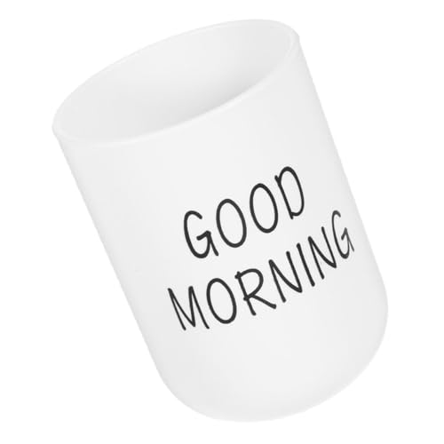 SOLUSTRE Zahnputzbecher Weiß Aus Kunststoff Halter Für Zahnbürsten Und Mundwasser Wiederverwendbar Für Camping Und Reisen Spülbecher Mit Moderatem Fassungsvermögen SOLUSTRE Zahnputzbecher Weiß Aus Kunststoff Halter Für Zahnbürsten Und Mundwasser Wiederverwendbar Für Camping Und Reisen Spülbecher Mit Moderatem Fassungsvermögen von SOLUSTRE