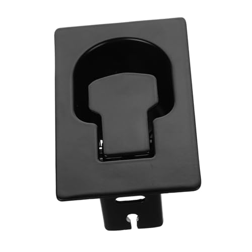 SOLUSTRE Zinklegierung Griff für Liegestuhl Pull Handle mit Elektroplattierter Oberfläche für Sofa Couch und Büromöbel Langlebig und Ersatzteile für Möbel Schwarz von SOLUSTRE