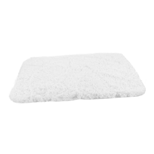 SOLUSTRE rutschfeste Badematte Weiß Wasserabsorbierend Badvorleger für Badezimmer und Badewanne Schnell Trocknend Komfortabel und Vielseitig Einsetzbar von SOLUSTRE