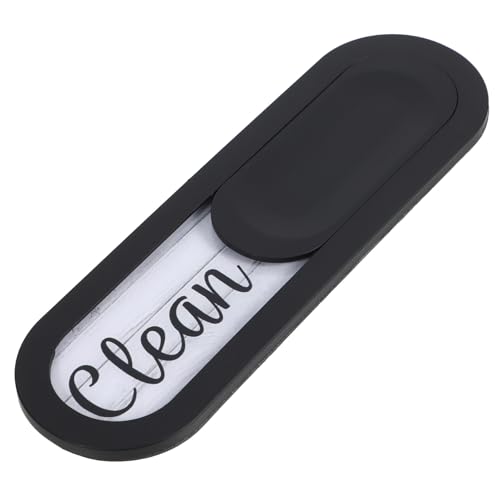Spülmaschinen Magnet Clean Dirty Indikator Holzoptik Leicht für Einfache Erkennung von Sauberem und Schmutzigem Geschirr Langlebiges und Sicheres Material von SOLUSTRE