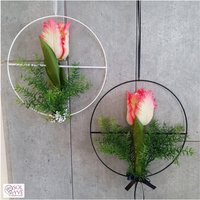 Fensterdeko Frühling Tulpe Loop Weiß Oder Schwarz - Frühlingsdeko Fenster Papageien-Tulpe Fensterdeko Frühling Tulpe Loop Weiß Oder Schwarz - Frühlingsdeko Fenster Papageien-Tulpe von SOLYVEshop