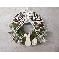 Kranz Ostern Türkranz Frühling Rebenkranz Kranz Ostern Türkranz Frühling Rebenkranz von SOLYVEshop