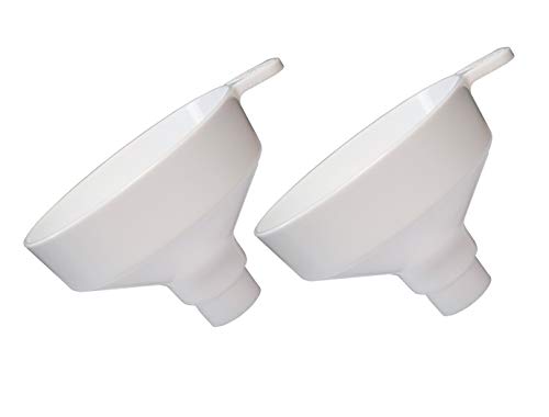 SOMA Kunststofftrichter mit integriertem 190 µm Siebfilter 2er Set - Ideal für präzise Flüssigkeitsfiltration in Küche, Labor und Hobbybrauen SOMA Kunststofftrichter mit integriertem 190 µm Siebfilter 2er Set - Ideal für präzise Flüssigkeitsfiltration in Küche, Labor und Hobbybrauen von SOMA