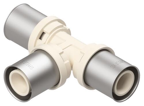SOMATHERM FOR YOU, T-Stück gleich Multischicht Ø20 in PPSU, hitzebeständig bis 134°C, mit Multiverpressung und Kontrollfenster für einfache Installation - Ø20, Farbe synthetisch SOMATHERM FOR YOU, T-Stück gleich Multischicht Ø20 in PPSU, hitzebeständig bis 134°C, mit Multiverpressung und Kontrollfenster für einfache Installation - Ø20, Farbe synthetisch von SOMATHERM FOR YOU