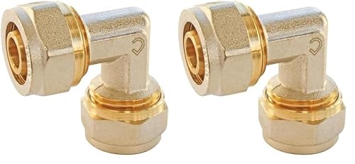 SOMATHERM FOR YOU - / 3031-16 - Gleich Kompression Elbow Mehrschichtiges Rohr Ø16 (Packung mit 2) von SOMATHERM FOR YOU