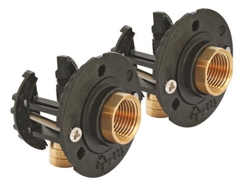 SOMATHERM FOR YOU - 303520201 - Verbindungselemente Anlage Dusche oder Bad/Dusche Schlauch für Ø12 Durchmesser passend - Kompletter Bausatz Gleitrohr F15 / 21 von SOMATHERM FOR YOU