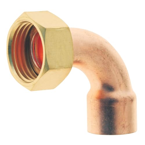 SOMATHERM FOR YOU - Anschluss Kupferlot Kupferrohr Ø16 gewinkelt - Rotierende nut 15/21 - Bag 2 Teile von SOMATHERM FOR YOU