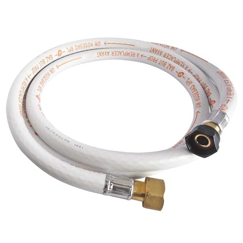 SOMATHERM FOR YOU B657-16 Tuyau de gaz caoutchouc butane/propane 10 ans 1,50m SOMATHERM for YOU-B657-10-Gummischlauch, grau, 1,5 m - Raccords écrou tournant 20/150 et 15/21 von SOMATHERM FOR YOU