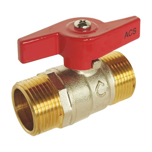 SOMATHERM FOR YOU - Doppelkugelhahn Männlich 20/27 - Schmetterlingshebel - Standarddurchgang - Verstärkte Dichtung mit 2 O-Ringen SOMATHERM FOR YOU - Doppelkugelhahn Männlich 20/27 - Schmetterlingshebel - Standarddurchgang - Verstärkte Dichtung mit 2 O-Ringen von SOMATHERM FOR YOU