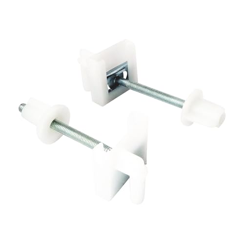 SOMATHERM FOR YOU - Flap Fixierung WC 2 Metallplatten, zwei Muttern, zwei Rutschen, Länge 75 mm von SOMATHERM FOR YOU