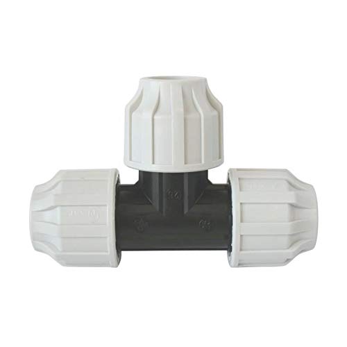 SOMATHERM FOR YOU - Gleiches T-Stück Kunststoff für PE-Rohr D25 - Externe Klemmung SOMATHERM FOR YOU - Gleiches T-Stück Kunststoff für PE-Rohr D25 - Externe Klemmung von SOMATHERM FOR YOU