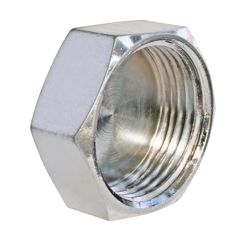 SOMATHERM FOR YOU - Kappe Messing verchromt - Female 15/21 - Tasche von 2 Stück von SOMATHERM FOR YOU