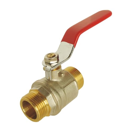 SOMATHERM FOR YOU - Kugelhahn - Doppel male 50/60 - Wendeflachgriff von SOMATHERM FOR YOU