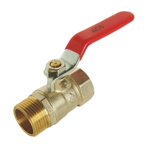 SOMATHERM FOR YOU - Kugelhahn mit Außengewinde/Innengewinde 12/17 - Umkehrbarer Flachgriff - Standarddurchgang - Verstärkte Dichtung mit 2 O-Ringen. SOMATHERM FOR YOU - Kugelhahn mit Außengewinde/Innengewinde 12/17 - Umkehrbarer Flachgriff - Standarddurchgang - Verstärkte Dichtung mit 2 O-Ringen. von SOMATHERM FOR YOU