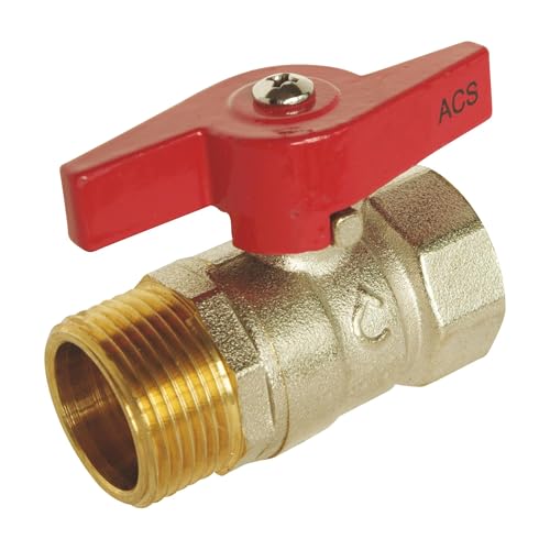 SOMATHERM FOR YOU - Kugelhahn mit Außengewinde/Innengewinde 26/34 - Schmetterlingshebel - Standarddurchgang - Verstärkte Dichtung mit 2 O-Ringen SOMATHERM FOR YOU - Kugelhahn mit Außengewinde/Innengewinde 26/34 - Schmetterlingshebel - Standarddurchgang - Verstärkte Dichtung mit 2 O-Ringen von SOMATHERM FOR YOU