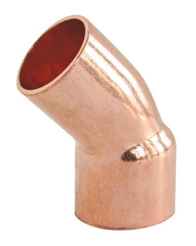 SOMATHERM FOR YOU - Kupfer Lötfitting - Winkel 45° Männlich Weiblich Ø10 Kleiner Radius - NF konform SOMATHERM FOR YOU - Kupfer Lötfitting - Winkel 45° Männlich Weiblich Ø10 Kleiner Radius - NF konform von SOMATHERM FOR YOU