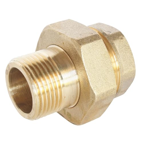 SOMATHERM FOR YOU - Messing-Verschraubung - Stecker-Buchse 20/27 von SOMATHERM FOR YOU