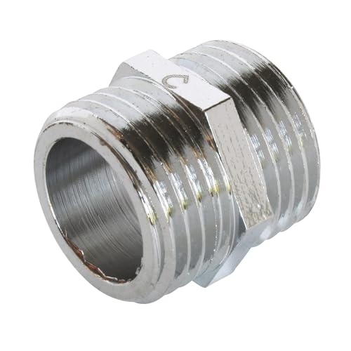 SOMATHERM FOR YOU - Nippel Messing - Nickel Doppel männlich 15/21 von SOMATHERM FOR YOU