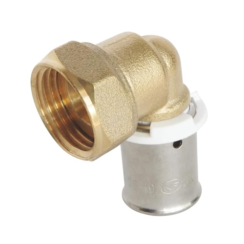 SOMATHERM FOR YOU - Rohrbogen FOR Ø16 Biege - weiblich Wurfmutter 20/27 (3/4 '') Zu einem Rohrdurchmesser Ø16 für Connect von SOMATHERM FOR YOU