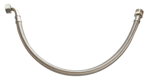 SOMATHERM FOR YOU - Sanitär flexible Überwurfmutter Anschlusskrümmer weiblich 20/27 (3/4) - 20/27 männlich Gesetz (3/4) - Länge 100 cm - DN10 von SOMATHERM FOR YOU
