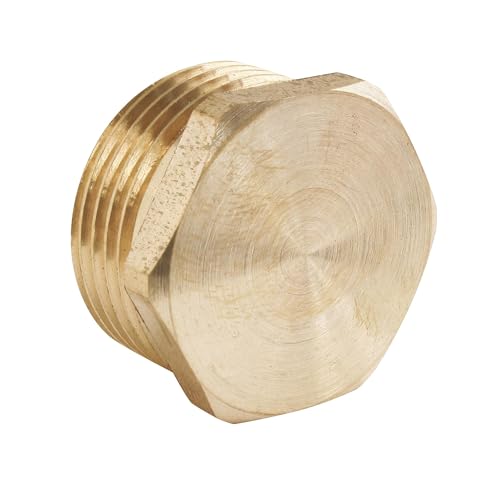 SOMATHERM FOR YOU - Stecker Messing Rohöl - Male 13.08 - Tasche von 2 Stück von SOMATHERM FOR YOU